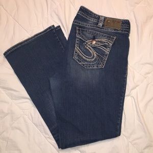 Women’s Silver jeans size 18